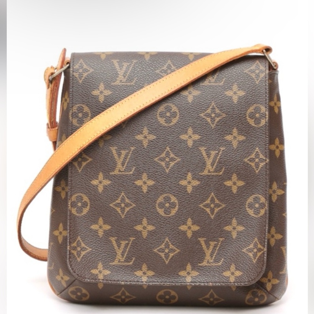 EXCELLENT CONDITION! Authentic Louis Vuitton Musette Salsa Shoulder Bag Purse